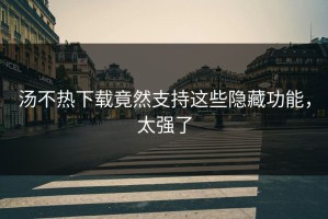 汤不热下载竟然支持这些隐藏功能，太强了